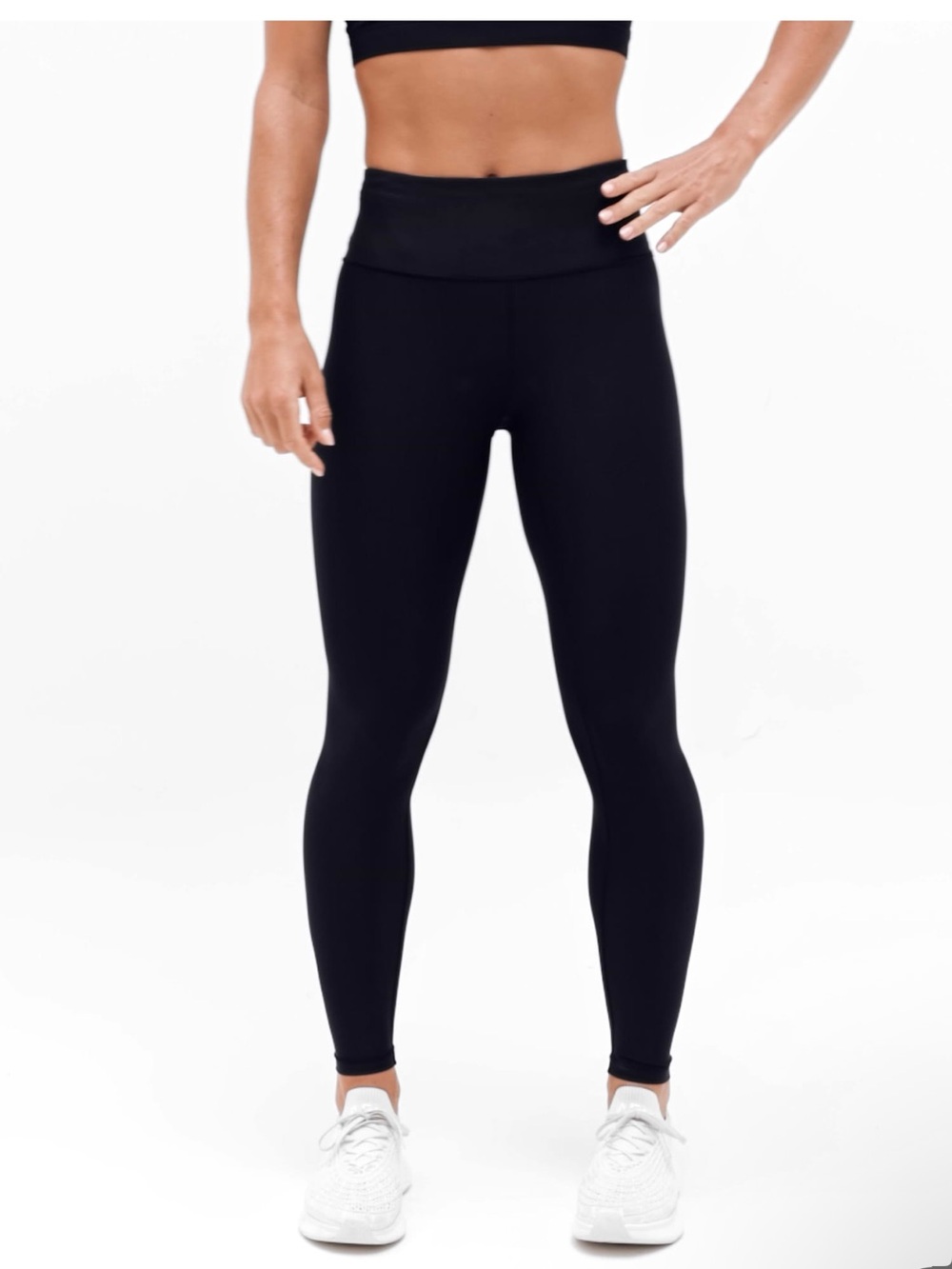 NWT Athleta Black Interval Leggings - L Tall